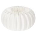 Floristik24 Honeycomb paper ring pumpkin round large for dried flowers and autumn decoration 24cm 4pcs