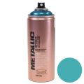 Floristik24 Paint spray effect spray metallic paint blue Caribbean 400ml