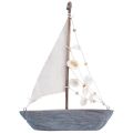 Floristik24 Sailboat decoration sailing ship wood vintage 18×3.5×24cm