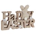 Floristik24 Easter decoration “Happy Easter” wooden Easter decoration for shelf 24cm