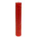 Floristik24 Large Red Taper Candles, Solid Color, 50x300mm, 4 Pieces