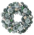Floristik24 Advent wreath with cones green Ø35cm
