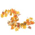 Artificial maple garland,