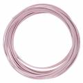 Floristik24 Aluminum wire Ø2mm pastel pink 100g 12m