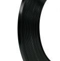 Floristik24 Aluminum flat wire black 5mm 10m