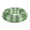 Floristik24 Aluminum wire Ø2mm 500g 60m mint green