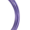 Floristik24 Aluminum wire 2mm 100g lavender