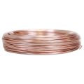 Floristik24 Aluminum wire aluminum wire 2mm jewelry wire rose gold 60m 500g