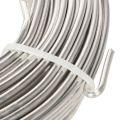 Aluminum wire, silver, 3mm, craft wire for creative projects, 1kg | Floristik24.ie