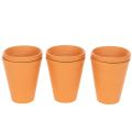 Aquasafe water reservoir with insect drinking trough for garden, balcony, terrace, 12cm, 3 pieces | Floristik24.ie