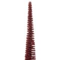Decorative Christmas tree, slim tree figure on a wooden base, 60cm | Floristik24.ie