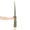 Artificial Christmas tree with wooden base for Christmas decorations, 80cm | Floristik24.ie