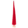 Floristik24 Decorative narrow Christmas tree, artificial Christmas tree on wooden base, 40cm, 3 pieces