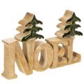 Floristik24 Christmas decoration Noel stand with two fir trees 18cm