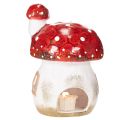 Decorative mushroom house for
