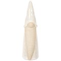 Decorative gnome figurine, light ceramic, Scandinavian style, 18cm, 3 pieces | Floristik24.ie