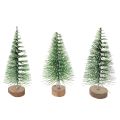 Floristik24 Artificial mini Christmas trees as table decorations for Christmas, snow-covered, 6cm, 12 pieces