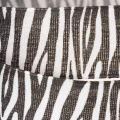 Gift ribbon with zebra print,