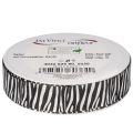 Gift ribbon with zebra print,