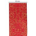 Gift ribbon with festive pattern for crafting and decorating, 40mm x 15m | Floristik24.ie
