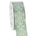 Floristik24 Gift ribbon with classic pattern for bows and decoration, 40mm x 15m