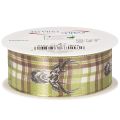 Decorative ribbon with deer
