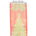 Gift ribbon Christmas tree with stars 40mm 15m | Floristik24.ie