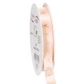 Floristik24 Gift ribbon with gold bows 15mm 18m