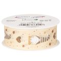 Decorative ribbon with gnomes