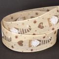 Decorative ribbon with gnomes