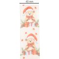 Gift ribbon bear with Santa hat and gifts 40mm 15m | Floristik24.ie