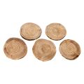 Natural round wooden slices for decoration and crafts, 6cm, 300g | Floristik24.ie