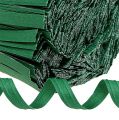 Floristik24 Binding strips medium green 25cm 2-wire 1000p