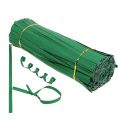 Floristik24 Binding strips long green 30cm double wire 1000p