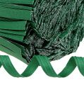 Floristik24 Binding strips long green 30cm double wire 1000p