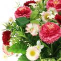 Floristik24 Flower wreath with Bellis Pink-White Ø30cm
