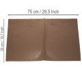 Floral silk leopard pattern brown wet strength 50x75cm 20pcs | Floristik24.ie