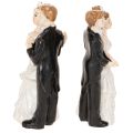 Bride and groom 6cm 2pcs | Floristik24.ie