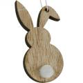 Floristik24 Colorful Easter bunny hanger wooden Easter decoration 12pcs