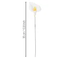Artificial Calla Lily with yellow stamen, decorative blossoms, 35cm, 10 pieces | Floristik24.ie