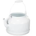 Floristik24 Charming decorative teapot in white, metal planter in country style, vintage planter 27x20.5cm