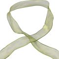 Floristik24 Chiffon ribbon organza ribbon decorative ribbon organza green 25mm 20m