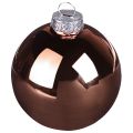 Christmas tree balls silver apricot glass balls Ø5cm 24 pcs | Floristik24.ie
