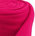 Floristik24 Decorative fleece pink 15cm 5m