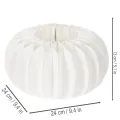 Honeycomb paper ring pumpkin round large for dried flowers and autumn decoration 24cm 4pcs | Floristik24.ie