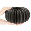 Pumpkin honeycomb paper table decoration, foldable, round, 34cm, 2 pieces | Floristik24.ie