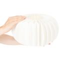 Paper decorative ball, modern pumpkin decoration, honeycomb paper, 34cm, 2 pieces | Floristik24.ie