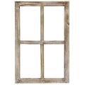 Floristik24 Decorative window frame wooden decoration rustic brown 40×60cm