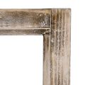 Decorative window frame wooden decoration rustic brown 40×60cm | Floristik24.ie
