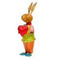 Floristik24 Decorative bunny made of metal 20cm colored